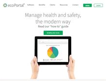Tablet Screenshot of ecoportal.com